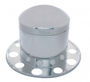 Stainless Steel High Hat Set - Hat & Beauty Ring & Removable Cap