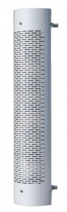 270 Stainless Steel 48" Horizontal Slot Exhaust Shield - 9" Dia. Muffler
