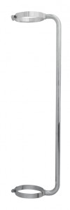 Chrome 45" Exhaust Grab Handle For 5" Exhaust