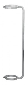 Chrome 45" Exhaust Grab Handle For 7" Exhaust
