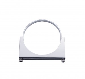 Stainless Steel 4" Heavy Duty Flat Band Exhaust Clamp