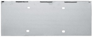 Stainless Steel 1 License Plate Holder