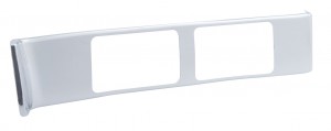 (Skpk) Chrome Plastic Peterbilt Passenger A/C Vent  Trim