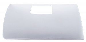 (Skpk) Stainless Steel Full Glove Box Cover - 2006+ Peterbilt