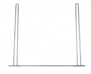 Stainless Steel 18"L X 24"W Straight Anti-Sail Bracket