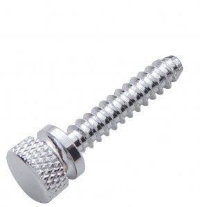(2/Card) Chrome Freightliner Short Dash Screw - Pl