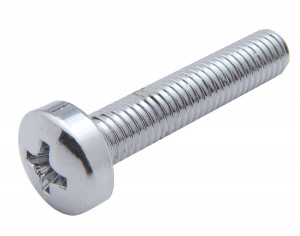 Chrome 2002 Kenworth Dash Screw - Plain