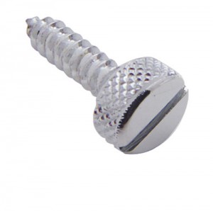 Chrome Kenworth Upper Dash Screw - Plain