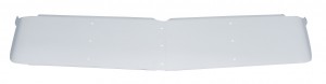 Stainless Steel Kenworth 12" Curved Windshield Drop Visor