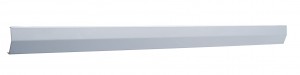 Stainless Steel Kenworth 19 5/16" Center Windshield Post Cover - Short