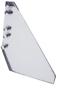 (2/Box) Stainless Steel Kenworth Side Step Plate