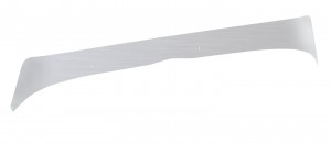Stainless Peterbilt 379 Long Hood Model Bug Deflector