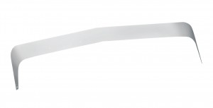 Stainless Kenworth T800 Bug Deflector