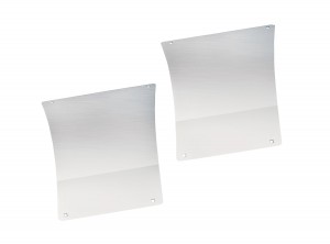 Stainless Peterbilt 579 Lower Back Step Trim