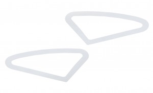 Stainless Kenworth T660 Fender Light Trim