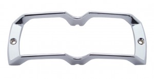 Chrome Die Cast Turtle Back Lens Guard