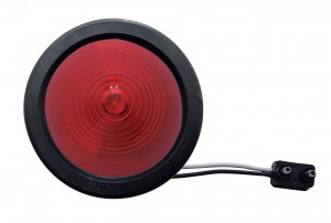 2 1/2" Beehive Incandescent Clearance/Marker Light Kit - Red