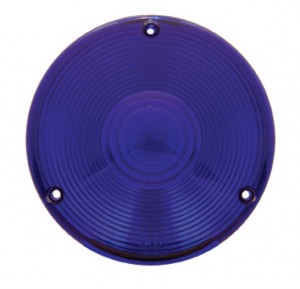 Plastic Turn Signal Lens - Blue
