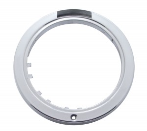 Stainless Steel "Bullet" Peterbilt Headlight W/ Turn Signal Light Cutout