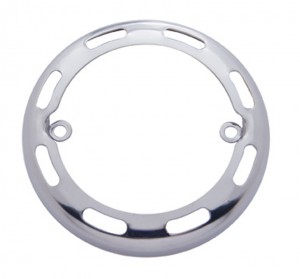 Stainless Steel 3" Double Face Light Bezel