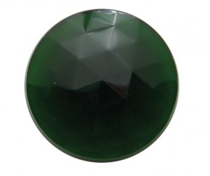 *Closeout* Glass Dome Light Jewel - Green