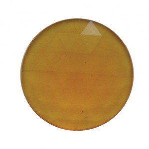 Plastic Dome Light Jewel - Amber