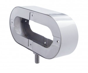 Stainless Steel Oval Double Face Light Housing
