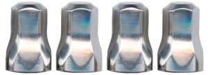 (4/Card) Stainless Steel Cap Air Cleaner Nut