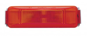 Incandescent Rectangular Clearance/Marker Light Kit - Red