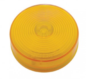 Incandescent 2 1/2" Flat Clearance/Marker Light - Amber
