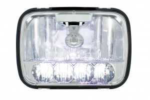 5 High Power Led 5" X 7" Crystal Headlight