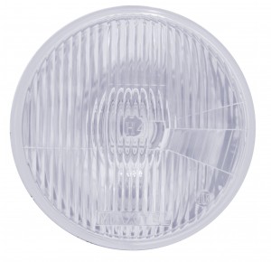 7" Headlight W/ 4 Micro Led Accent Light (High & Low Beam) - White