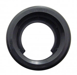 Black Rubber 2" Flush Mount Grommet