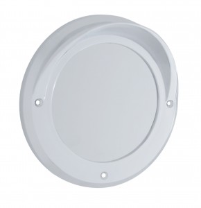 Chrome 4" Mirror Bezel W/ Visor