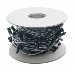 (Roll) Double Bullet Plug Wire Harness - 124' Long W/ 10' Wire Lead, Approximately 150 Plug