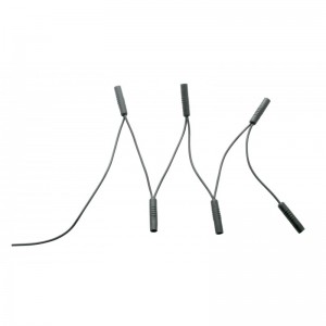 6 Molded 0.180 Female Plugs W/ 6" Lead Wire Harness