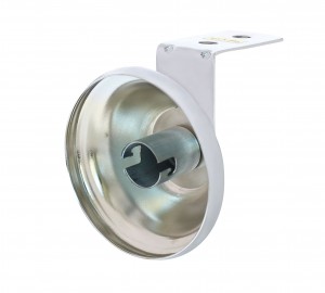 Incandescent Chrome Medium Glass Light Housing