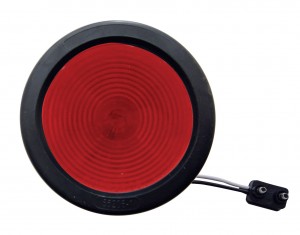 2.5" Flat Clearance/Marker Light - Red