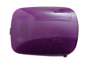 2006+ Peterbilt Rectangular Dome Light Lens - Purple