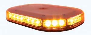 30 High Power Led 12V/24V Micro Strobe Warning Bar - Permanent Mount