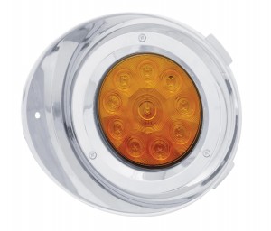 10 Amber Led Freightliner Driver Side Drl Conversi