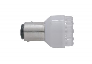 12 Super Bright Led 1157 Bulb - White