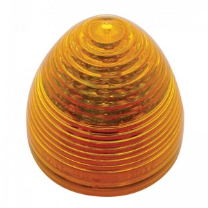 9 Amber Led 2" Beehive Clearance/Marker Light - Amber Lens