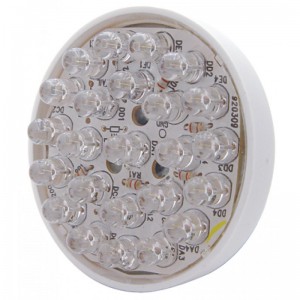 24 Red Led 1157 Bulb - Double Contact