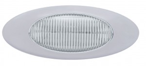 12 Amber Led "Phantom I" Clearance/Marker Light - Clear Lens