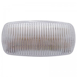 16 Amber Led Rectangular Clearance/Marker Light - Clear "Phantom I" Lens