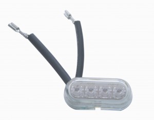 4 Amber Led Peterbilt Front Turn Signal Light Top/Bottom Led Module Only