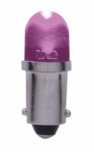 *Closeout* (2/Card) 10Mm Led 1893 Bulb - Purple