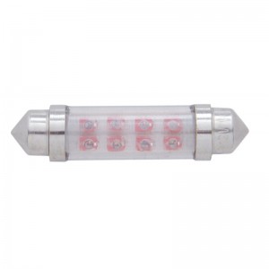 (2/Card) 8 Led 211-2 Bulb - Red