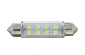 (2/Card) 8 Led 211-2 Bulb - White